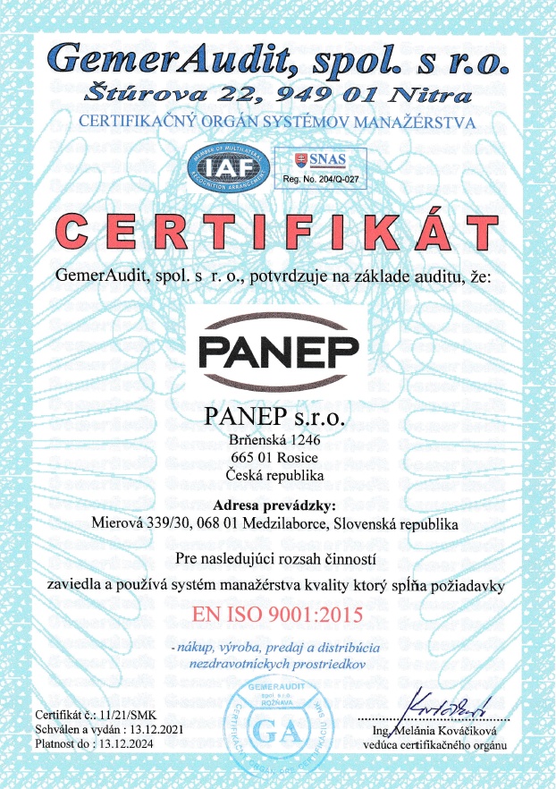 ISO 9001 SK