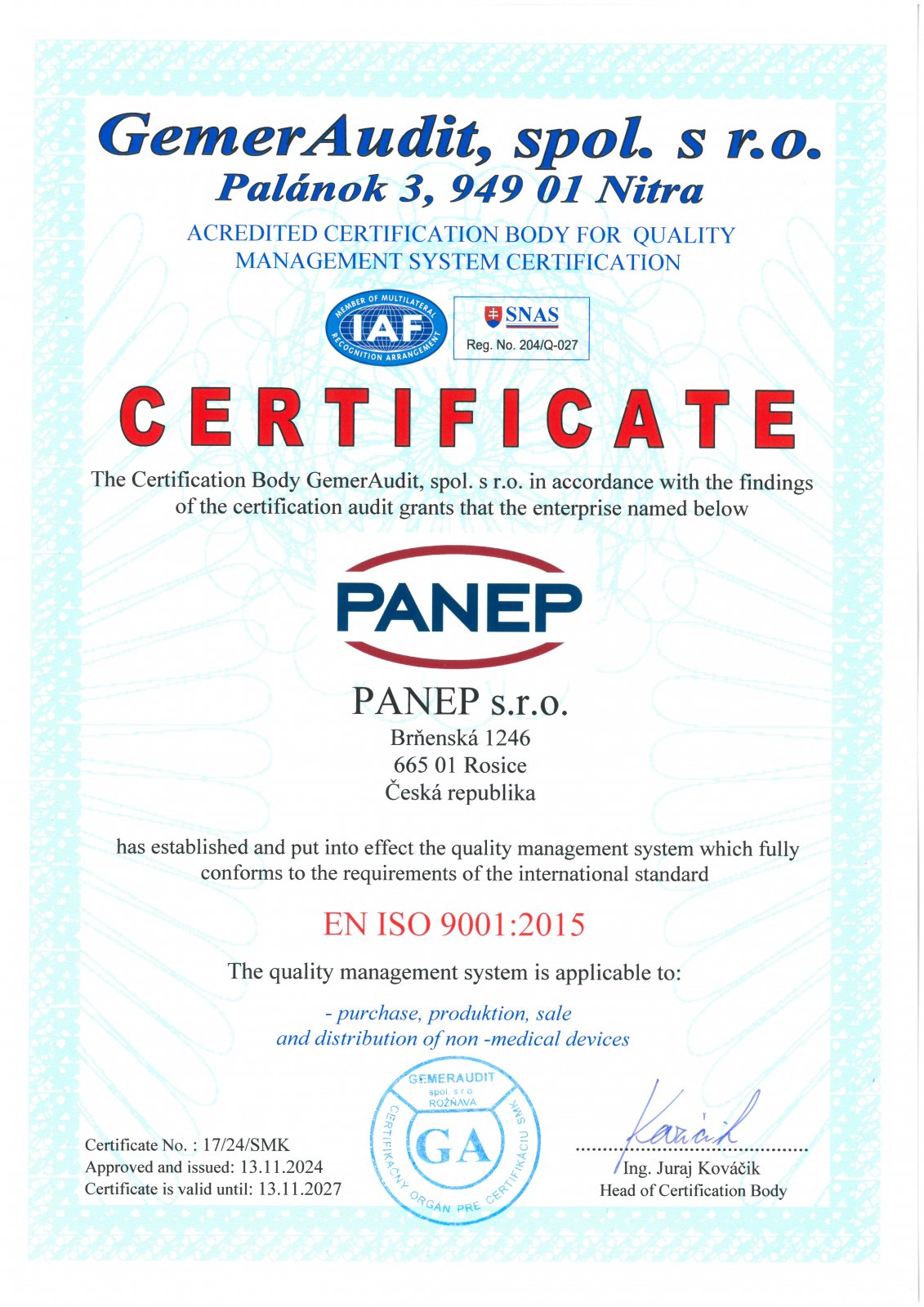 ISO 9001 EN